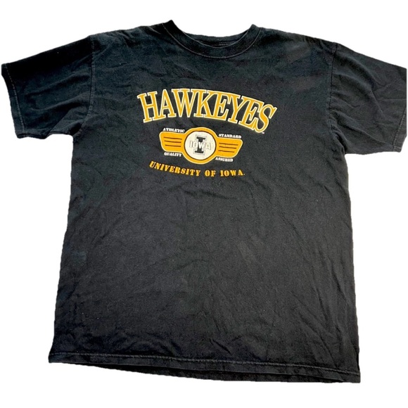 Iowa Hawkeye 4 Shirt Bundle Sweatshirt & TShirts Mens L & M See Description - Picture 5 of 12